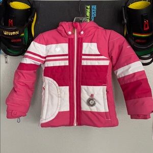 Little girls size 4 Obermeyer jacket